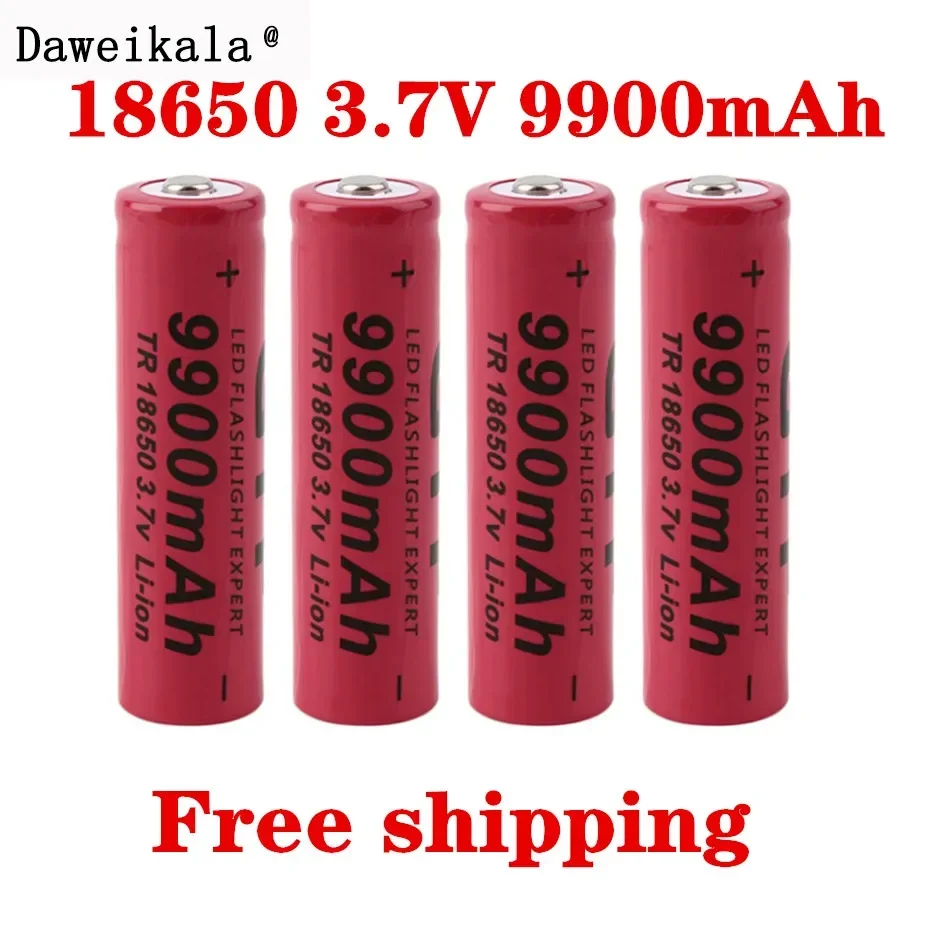 New 18650 Lithium Rechargeable0 9900mAh Lithium Battery 3.7 V for Bright Flashlight Toy Rechargeable Battery New 18650 Lithium Rechargeable0 9900mAh Lithium Battery 3.7 V for Bright Flashlight Toy Rechargeable Battery