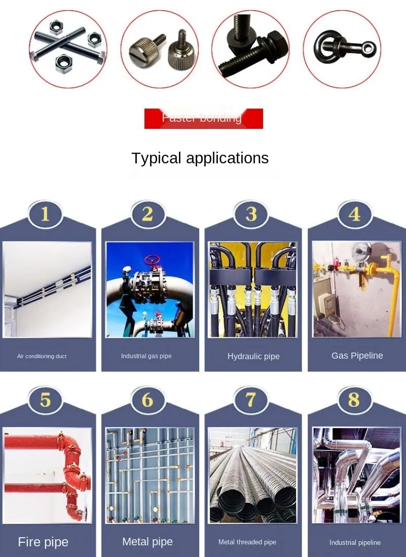 1pc 10ml Threadlocker Metal Sealing Anaerobic Glue Adhesive 271 High Strength Locktight Thread Locker Heavy Duty Gap Sealants
1pc 10ml Threadlocker Metal Sealing Anaerobic Glue Adhesive 271 High Strength Locktight Thread Locker Heavy Duty Gap Sealants