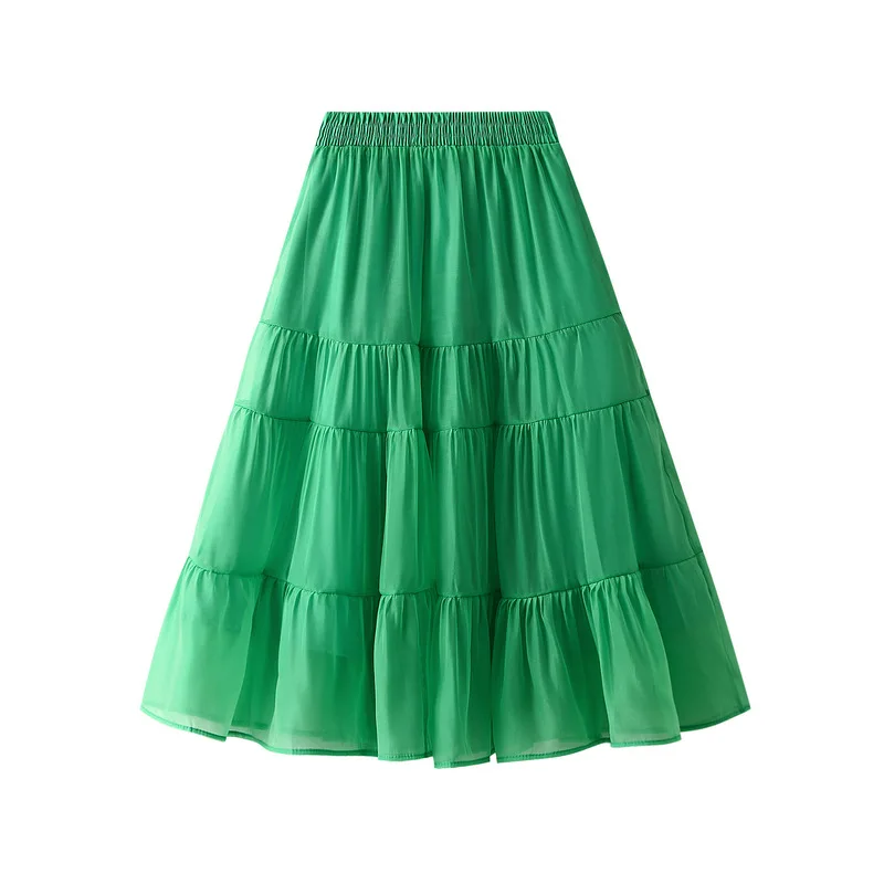 Women's Spliced Mid-length Skirt, Tall Waist, Simple and Fresh, Female Skirts, Drop Shipping, New, Summer
Women's Spliced Mid-length Skirt, Tall Waist, Simple and Fresh, Female Skirts, Drop Shipping, New, Summer