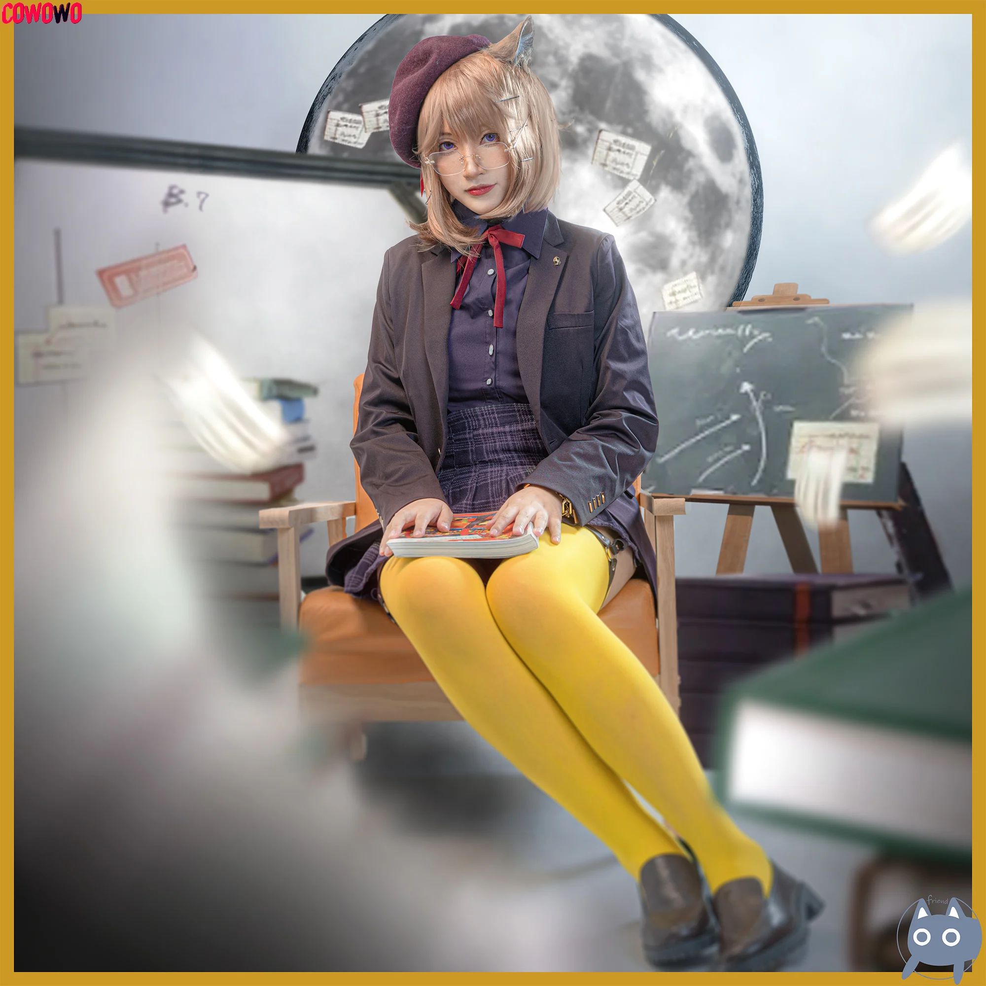 COWOWO Game Arknights Utage Battle Suit Gorgeous Lovely JK Uniform Cosplay Costume Halloween Party Role Play Outfit Women
COWOWO Game Arknights Utage Battle Suit Gorgeous Lovely JK Uniform Cosplay Costume Halloween Party Role Play Outfit Women