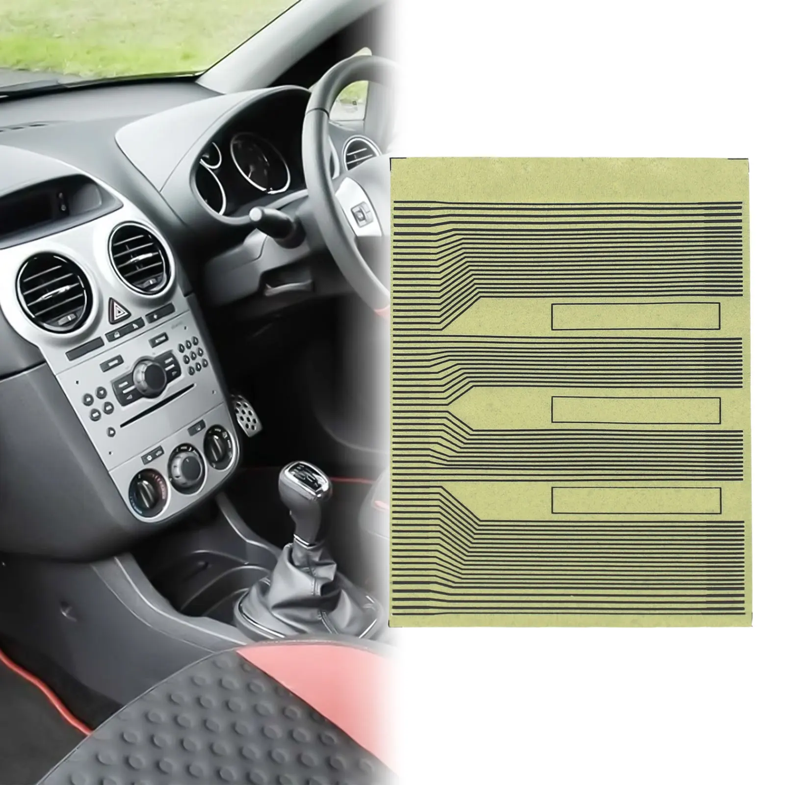 Flat LCD Display Pixel Ribbon Cable Tools For Opel For Vauxhall LCD ABS+Electronic Components Car LCD Monitor Pixel Ribbon Cable
Flat LCD Display Pixel Ribbon Cable Tools For Opel For Vauxhall LCD ABS+Electronic Components Car LCD Monitor Pixel Ribbon Cable