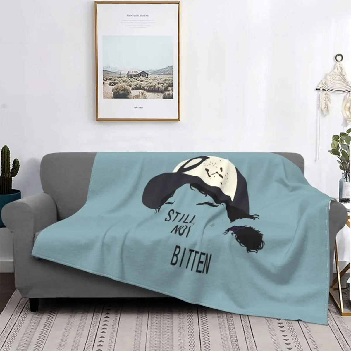 

Плюшевое одеяло с узором «Ходячие мертвецы» Карл Гримс, потрясающее одеяло из фильма «ужасы» для кровати, дивана, 150*125 см