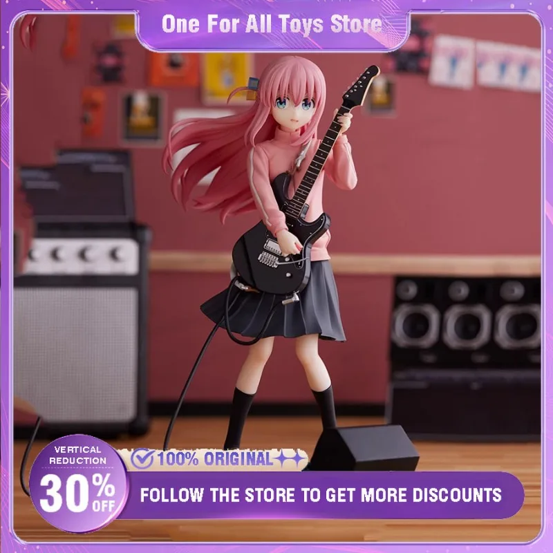 19cm BOCCHI THE ROCK! Gotoh Hitori Action Figure Anime Characters Cute Guitar Girl Ornaments Collection Desktop Display Gift Toy
19cm BOCCHI THE ROCK! Gotoh Hitori Action Figure Anime Characters Cute Guitar Girl Ornaments Collection Desktop Display Gift Toy