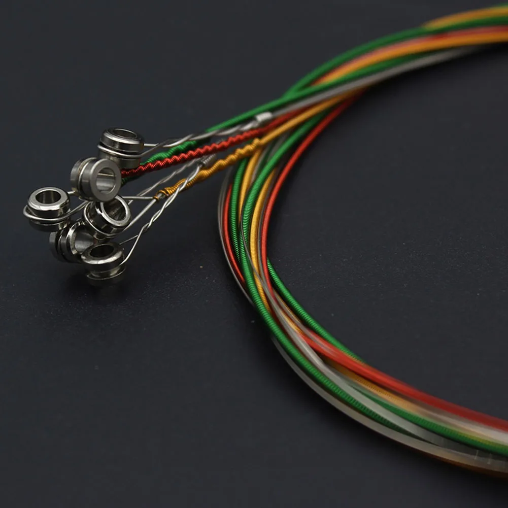 6pcs Electric Guitar Strings Musical Instruments 0.009-0.042 Inch Color IRIN Electric Guitars Basses Accessories 11.5x11x0.5cm
6pcs Electric Guitar Strings Musical Instruments 0.009-0.042 Inch Color IRIN Electric Guitars Basses Accessories 11.5x11x0.5cm