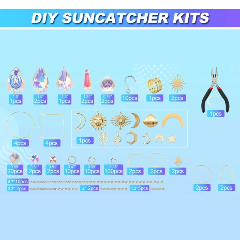 200шт кристаллы ловцы солнца висят DIY красочные ловцы солнца с подвеской-цепочкой
200шт кристаллы ловцы солнца висят DIY красочные ловцы солнца с подвеской-цепочкой