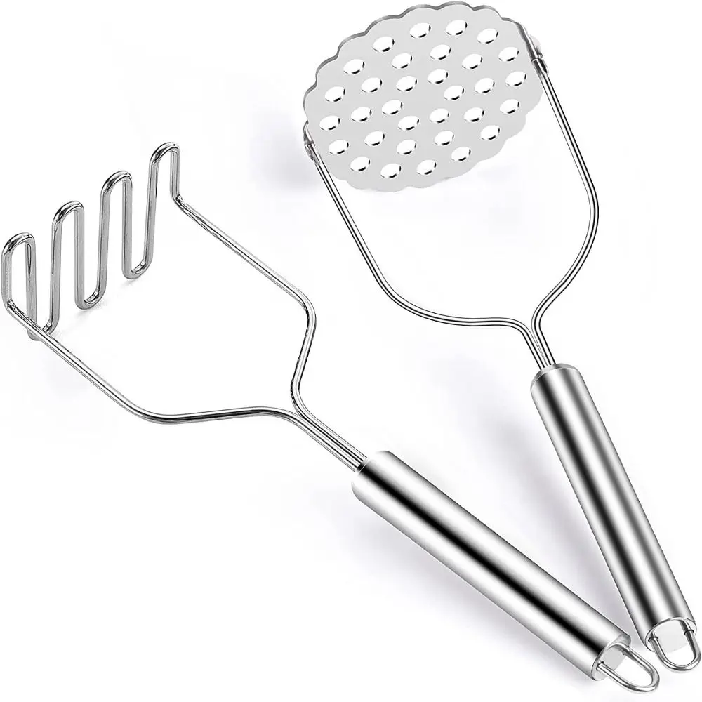 2 pcs Flower Shape Integrated Masher Convenient Silvery Stainless Steel Kitchen Food Crushers Linear Food Masher Kitchen
2 pcs Flower Shape Integrated Masher Convenient Silvery Stainless Steel Kitchen Food Crushers Linear Food Masher Kitchen