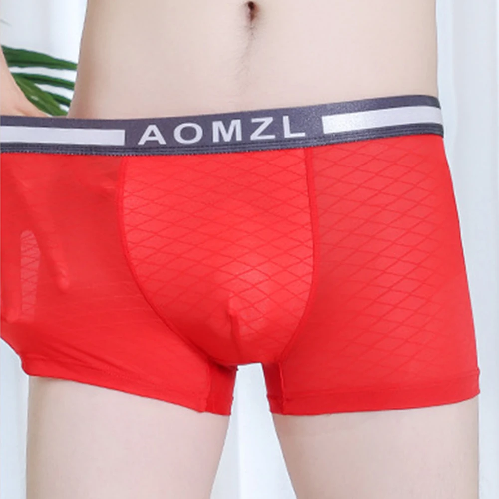New Mens Sexy Low Waist Stretch Breathable Underwear Briefs U Pouch Boxers Shorts Underpants Mesh Casual Men's Boxer Shorts
New Mens Sexy Low Waist Stretch Breathable Underwear Briefs U Pouch Boxers Shorts Underpants Mesh Casual Men's Boxer Shorts