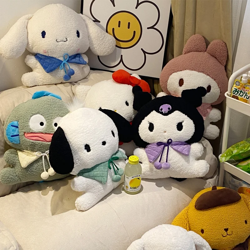 Мягкая милая плюшевая игрушка Saniro Kuromi My Melody Hello Kitty Плюшевые подушки с помпоном пурином в коричном цвете полачко декоративная подушка
Мягкая милая плюшевая игрушка Saniro Kuromi My Melody Hello Kitty Плюшевые подушки с помпоном пурином в коричном цвете полачко декоративная подушка