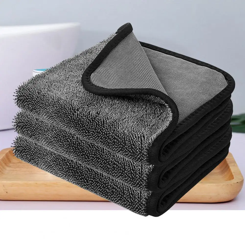 

Soft Car Towel Car Towel Super Absorbent Microfiber Car Wash Towel Quick Drying Thickened Softness for Car Beauty Wipes A