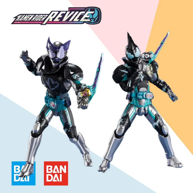 

In Stock Original Bandai SHF Kamen Rider EVIL BAT GENOME JACKAL GENOME Anime Full Action Figure Finished Model Toy Gift for kid