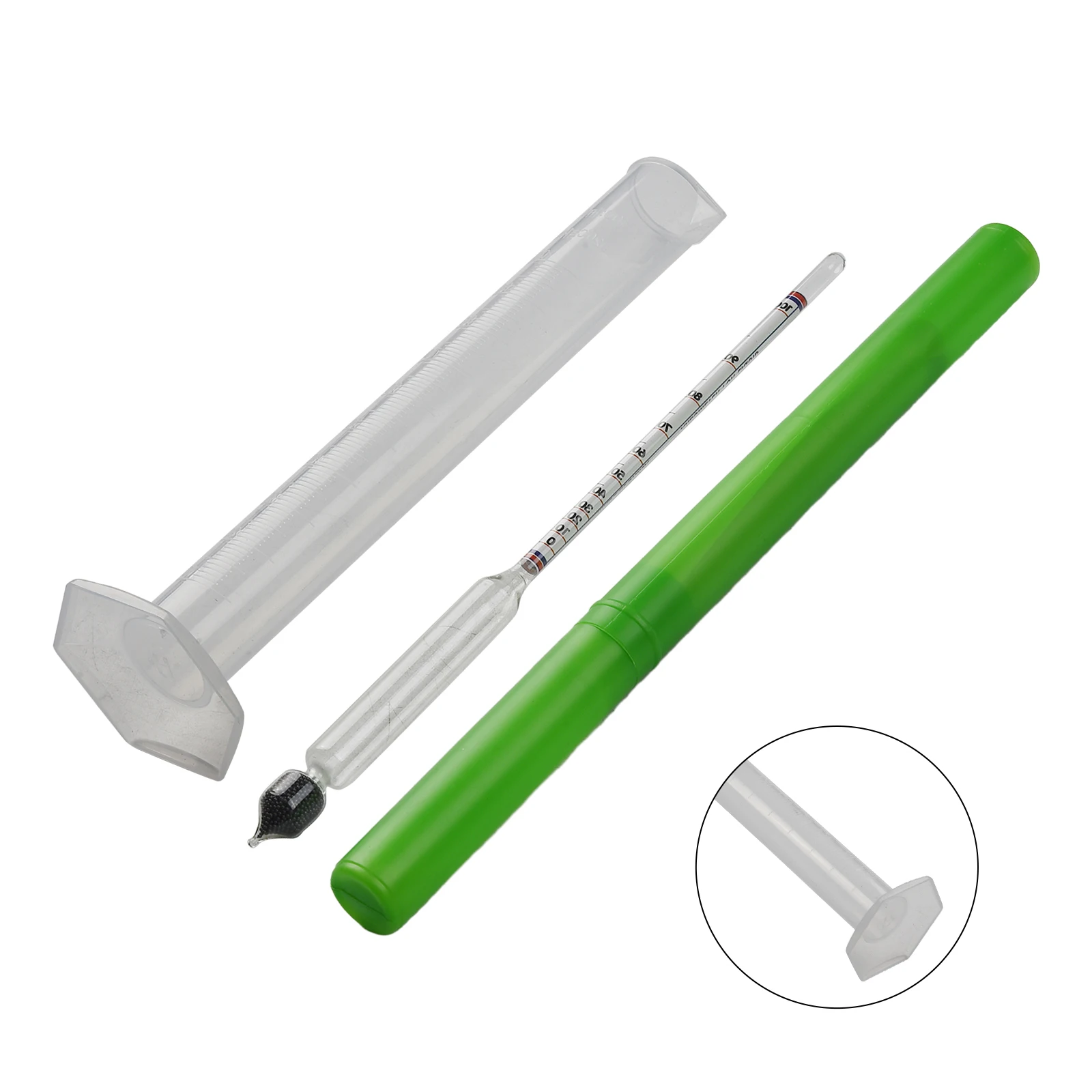 Accurate Brand New Alcohol Meter Distilling Tool Replacement 0-100% Meter 100ml Accessories Alcohol Hydrometer
Accurate Brand New Alcohol Meter Distilling Tool Replacement 0-100% Meter 100ml Accessories Alcohol Hydrometer