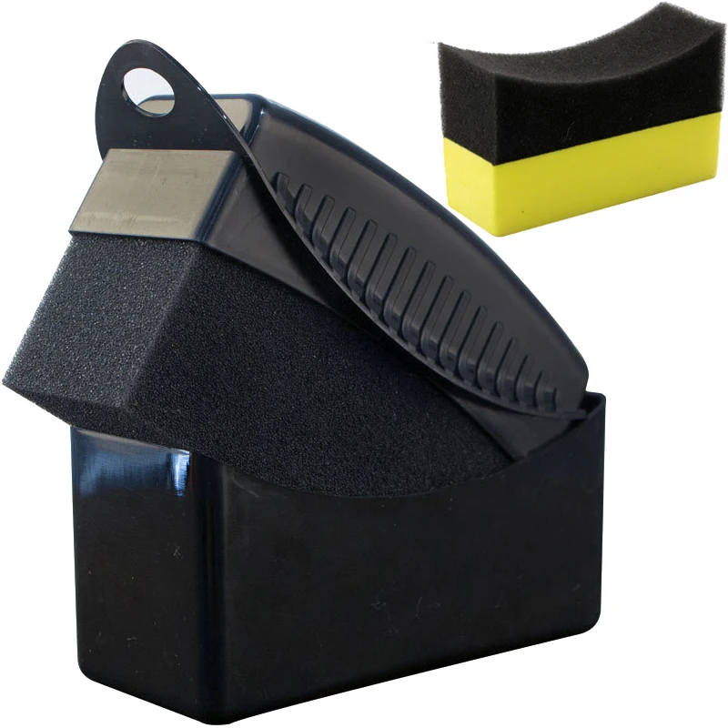 2PCs Car Wheel Waxing Sponge With Cover Polishing Brush ABS Washing Cleaning Tire Contour Dressing Car Cleaning Detailing Brush
2PCs Car Wheel Waxing Sponge With Cover Polishing Brush ABS Washing Cleaning Tire Contour Dressing Car Cleaning Detailing Brush