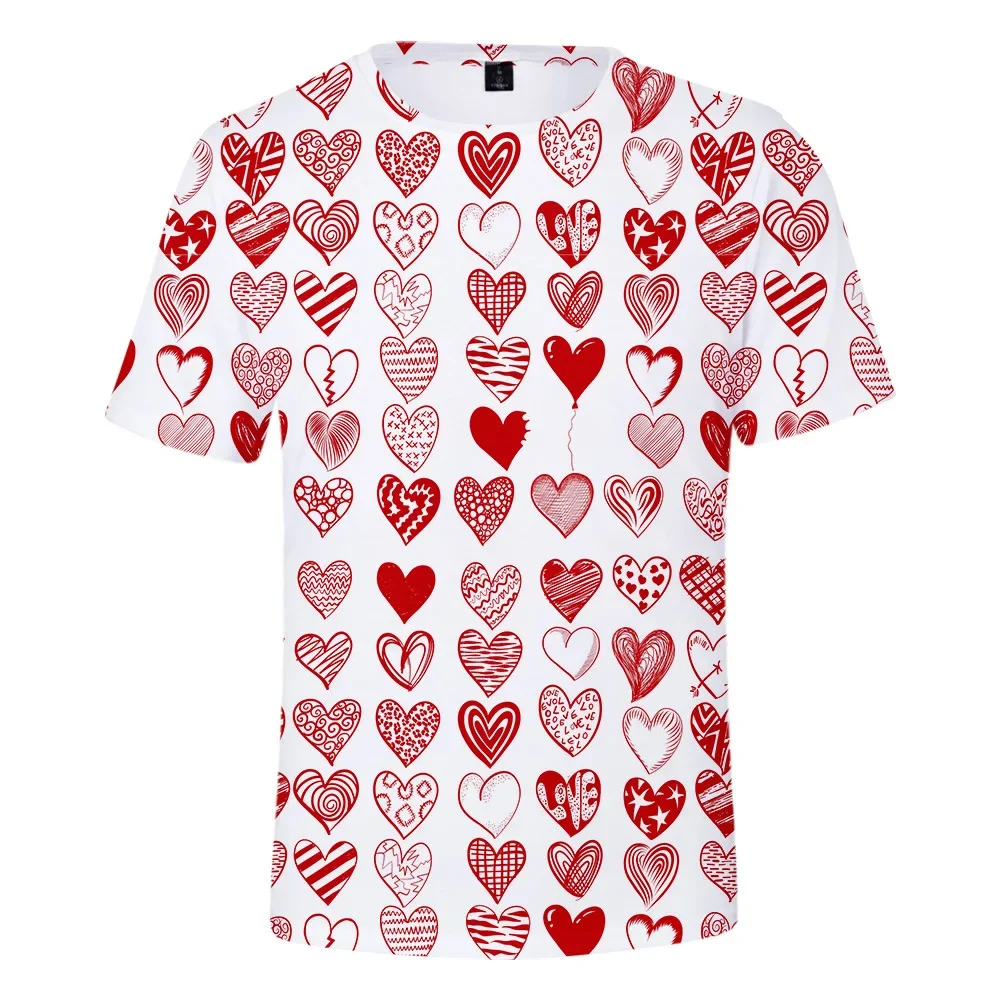 Men's Courtship T-shirt New Valentine's Day 3D Printed Men's and Women's T-shirt Casual Spring and Summer Short Sleeve T-shirt F
Men's Courtship T-shirt New Valentine's Day 3D Printed Men's and Women's T-shirt Casual Spring and Summer Short Sleeve T-shirt F