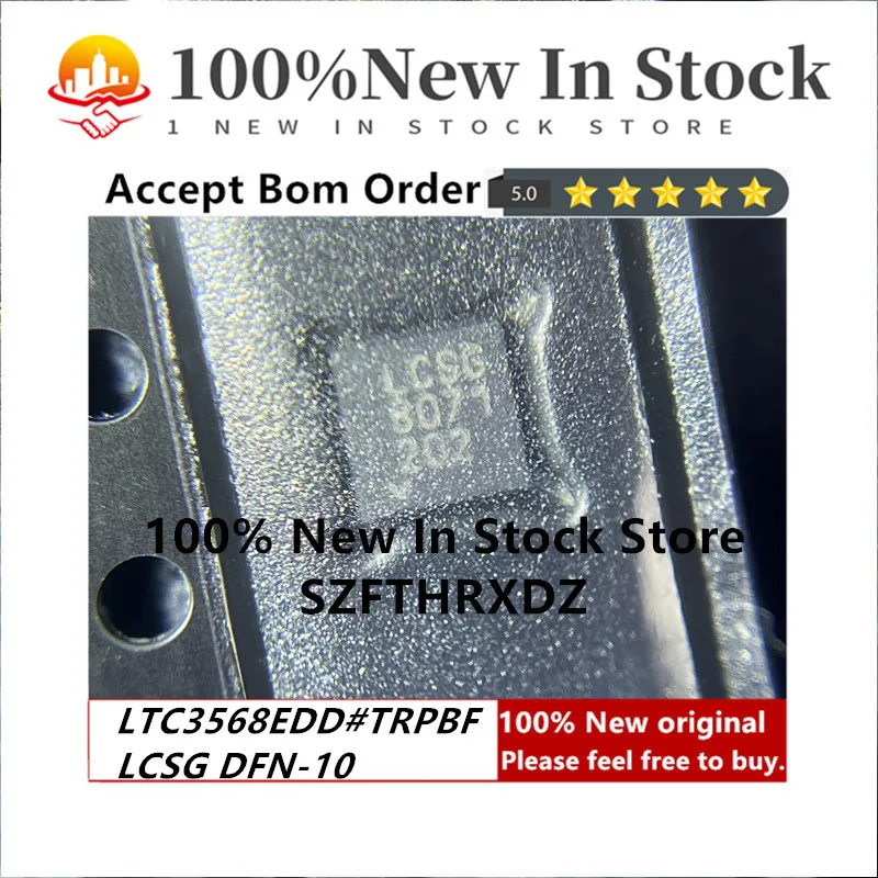 100% Новый оригинальный LTC3568EDD # TRPBF LCSG DFN-10 Conv DC-DC 2,25 V до 5,5 V синхронный понижающий одиночный выход 0,8 V до 5V 1.8A (10 шт.)
100% Новый оригинальный LTC3568EDD # TRPBF LCSG DFN-10 Conv DC-DC 2,25 V до 5,5 V синхронный понижающий одиночный выход 0,8 V до 5V 1.8A (10 шт.)