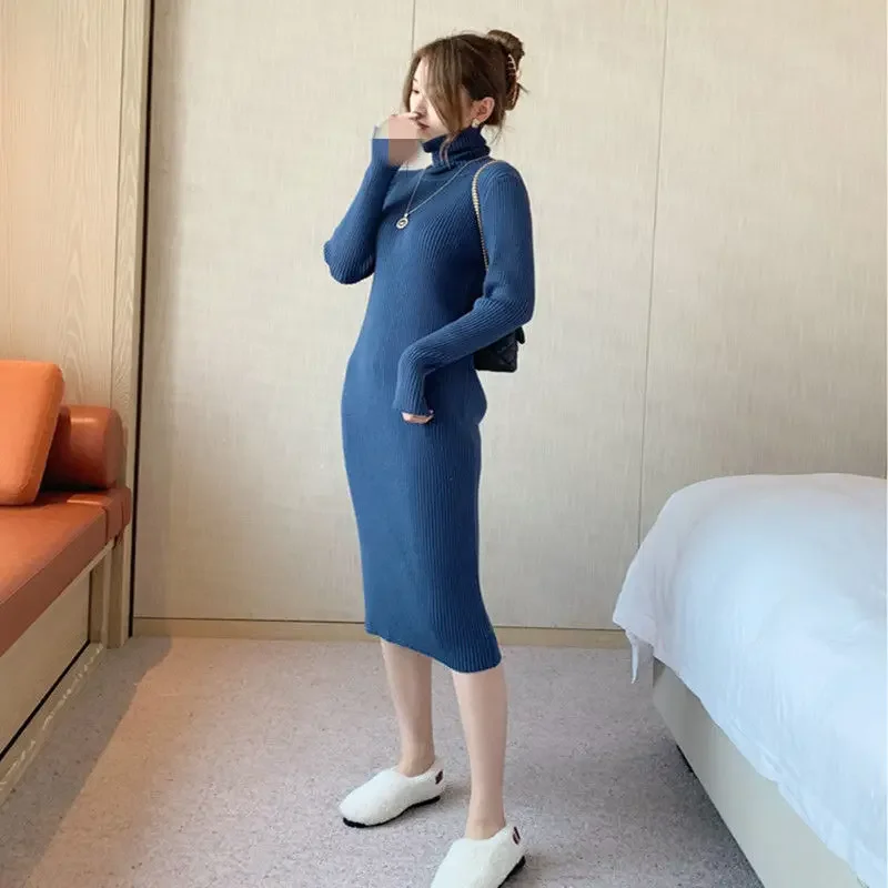 Crochet Black Maxi Robe Long Blue Turtleneck Knitted Dresses for Women Clothes Woman Dress Evening Outfits Cotton New in Sleeve
Crochet Black Maxi Robe Long Blue Turtleneck Knitted Dresses for Women Clothes Woman Dress Evening Outfits Cotton New in Sleeve