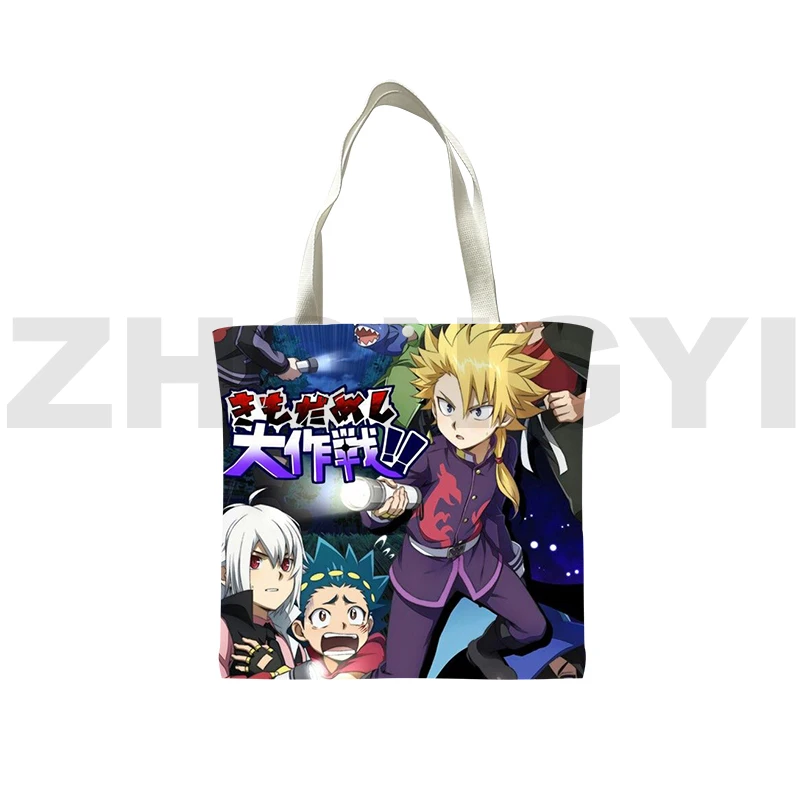 

Anime Japanese Beyblade Burst 3D Handbags Messenger Bag Women Shoulder Bag Cartoon Printing Beyblade Burst Foldable Shopping Bag