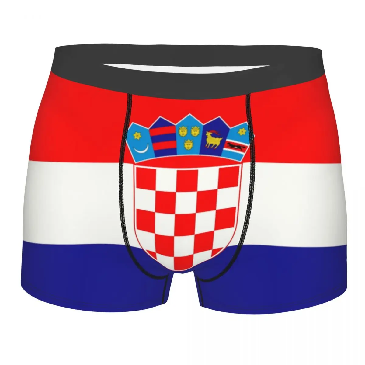 

Флаг Хорватии, нижнее белье, мужские сексуальные трусы-боксеры с принтом на заказ, брифы