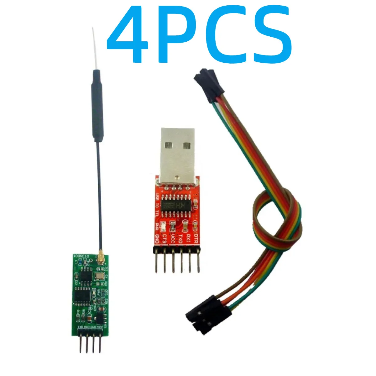 

4PCS 2.4G TTL Wireless Transceiver Module for Arduino Raspberry pi UNO MEGA2560 DUE