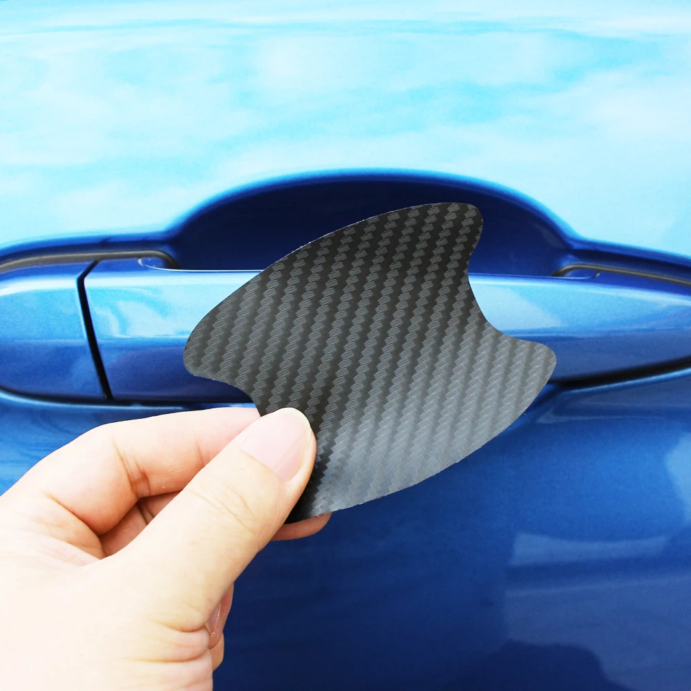 

Car Door Handle Sticker Carbon Fiber Protection Film Styling For BMW E46 E39 E90 E60 E36 F30 E34 F10 F20 E92 E38 E91 E53 E70 X5