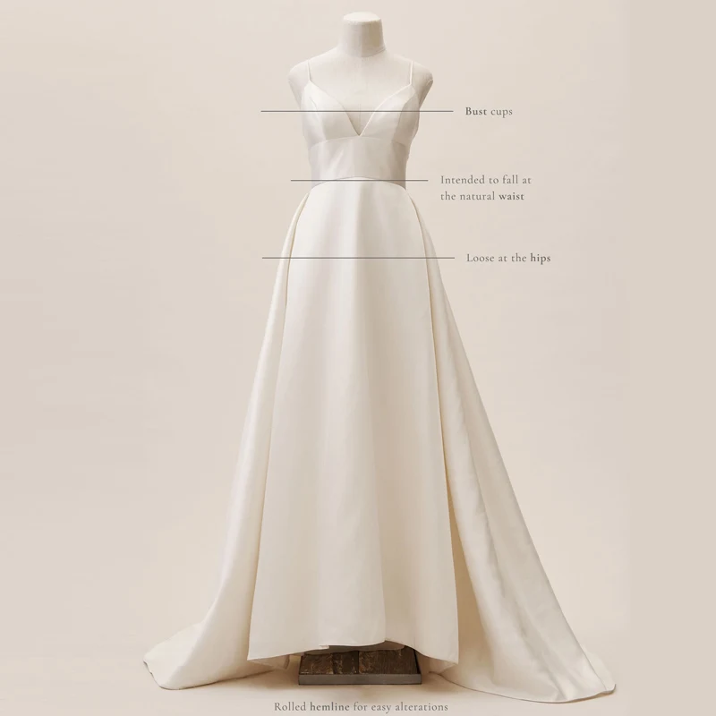 Charming simple Wedding Dresses Spaghetti Straps White/Ivory Beach Bridal Gown A-line V-neck 2023 Bride dresses Robe de Mariee
Charming simple Wedding Dresses Spaghetti Straps White/Ivory Beach Bridal Gown A-line V-neck 2023 Bride dresses Robe de Mariee