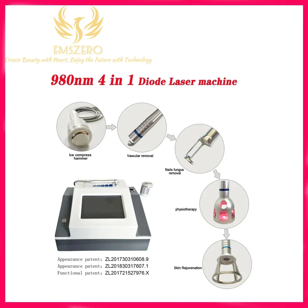 980 nm diode Laser For Nail Fungus Treatment / Varicose Veins Physiotherapy Lipolisi 980nm Machine for commercial
980 nm diode Laser For Nail Fungus Treatment / Varicose Veins Physiotherapy Lipolisi 980nm Machine for commercial