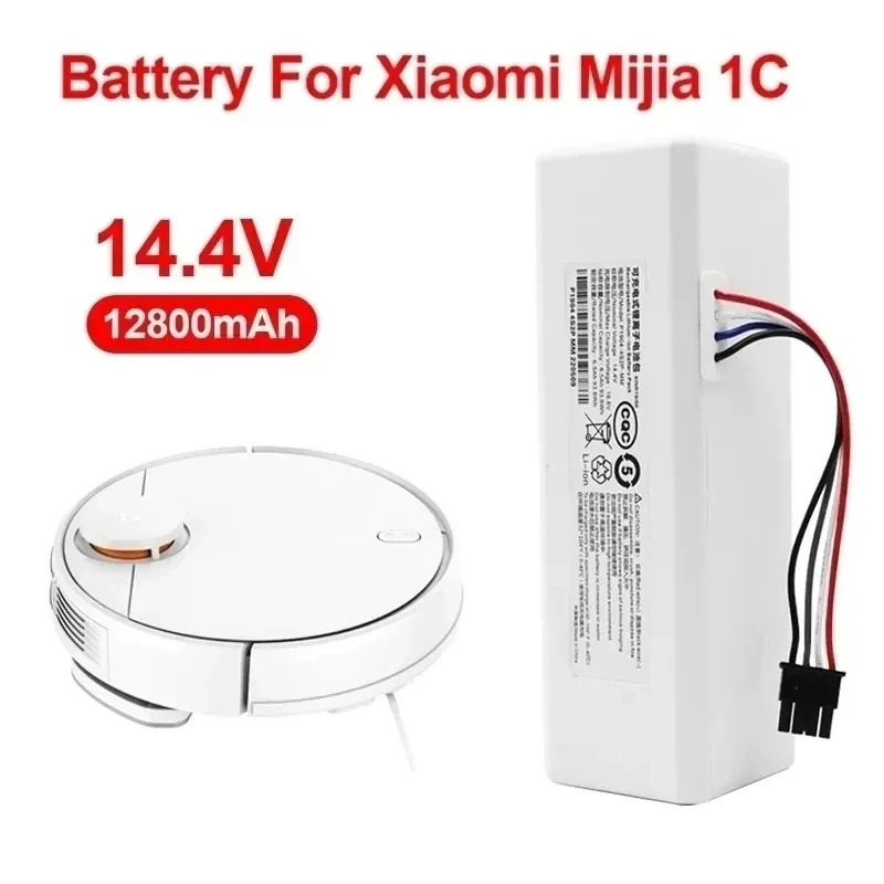 14.4V Battery 12800mAh Robot Vacuum Cleaner 1C Battery For Xiaomi Mijia 1C STYTJ01ZHM Robot Vacuum Mop Cleaner
14.4V Battery 12800mAh Robot Vacuum Cleaner 1C Battery For Xiaomi Mijia 1C STYTJ01ZHM Robot Vacuum Mop Cleaner