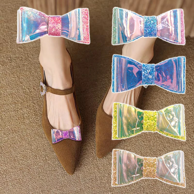 1 Pair 3D Bow Shoe Clips Women Flats Shoe Buckle Detachable Shoe Embellishment Glitter Sequin Shoe Accessories for Pumps Flats
1 Pair 3D Bow Shoe Clips Women Flats Shoe Buckle Detachable Shoe Embellishment Glitter Sequin Shoe Accessories for Pumps Flats