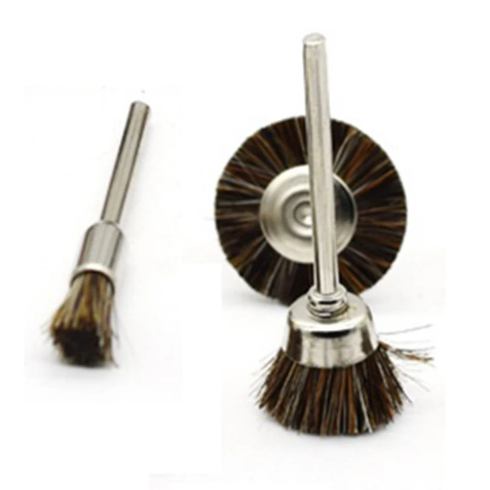 New Practical Horse Hair Brush Brush 3.00cm*3.00cm*6.00cm 3pcs Cleaning Polishing Horse Hair Line Wire Brush Set
New Practical Horse Hair Brush Brush 3.00cm*3.00cm*6.00cm 3pcs Cleaning Polishing Horse Hair Line Wire Brush Set