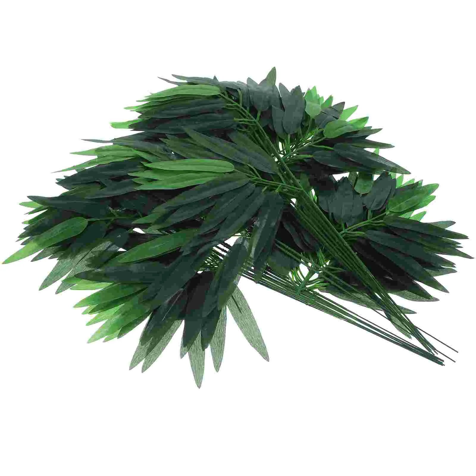 Artificial Green Bamboo Leaves Fake Green Plants Greenery Leaves for Home Hotel Office Party Decoration
Artificial Green Bamboo Leaves Fake Green Plants Greenery Leaves for Home Hotel Office Party Decoration