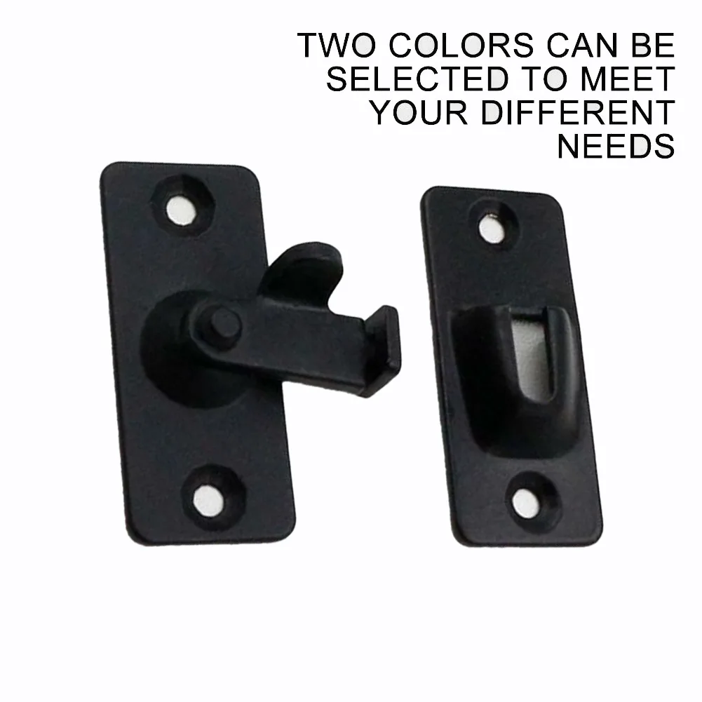Right Angle Lock Buckle 1.73 X 0.74in 90 Degree Black Corrosion Resistant For Sliding Door Lightweight High Quality
Right Angle Lock Buckle 1.73 X 0.74in 90 Degree Black Corrosion Resistant For Sliding Door Lightweight High Quality