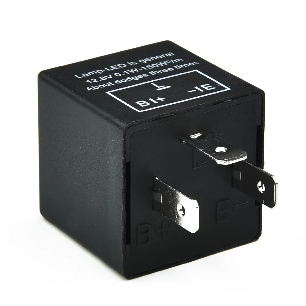 High Quality Flasher Relay Relay Part 12V 1pcs Pratical Accessory Assembly Vehicles Adjustable Universal Black
High Quality Flasher Relay Relay Part 12V 1pcs Pratical Accessory Assembly Vehicles Adjustable Universal Black