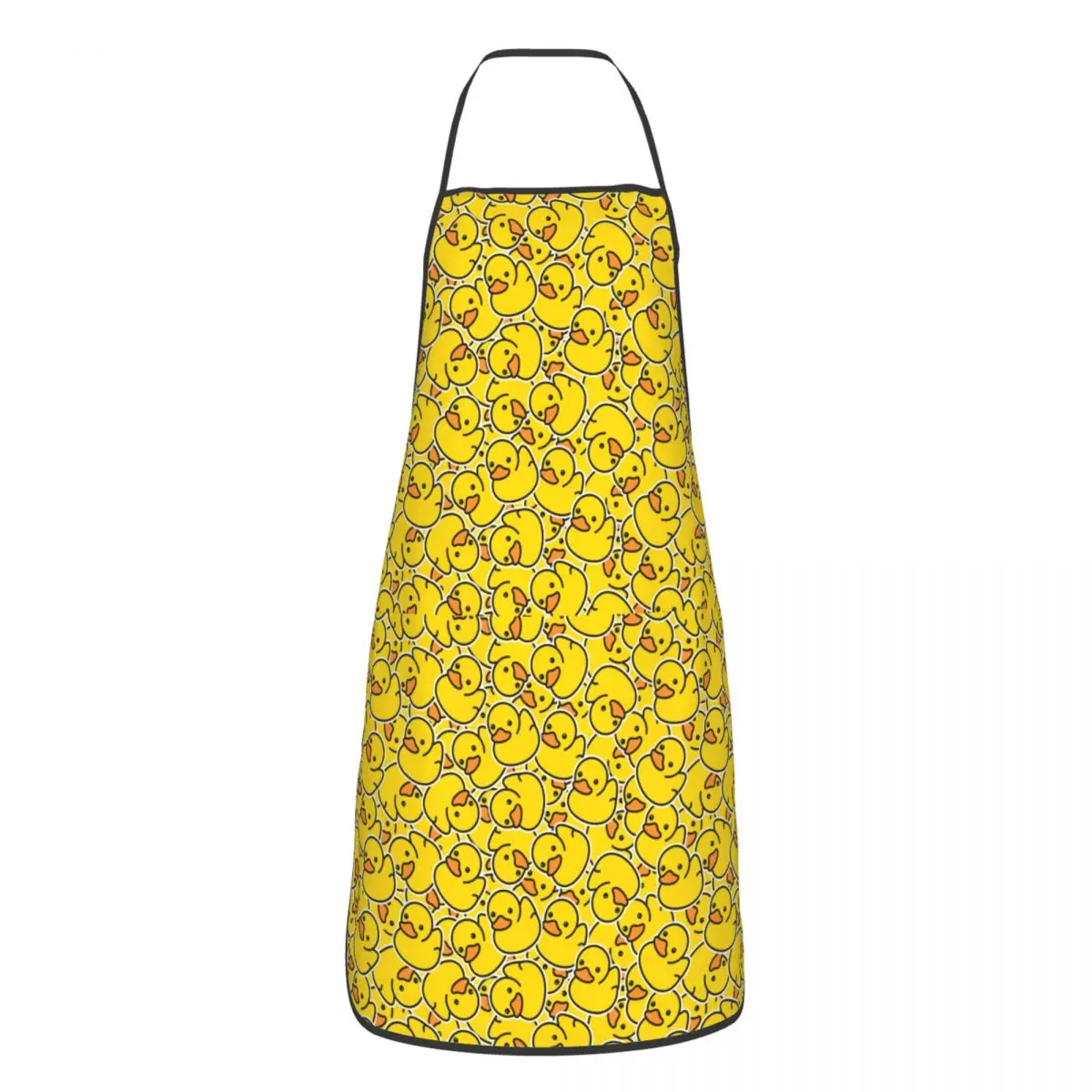 

Желтая Классическая резиновая утка унисекс, Кухонный Фартук для шеф-повара, фартук для готовки, мужской и женский фартук, кухня для садоводства