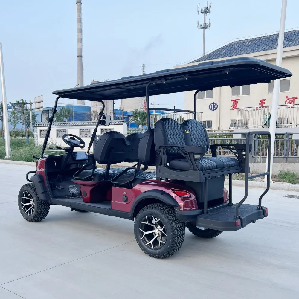 

6 Seater Golf Carts Electric Car 5000W Motor Conversion Kit Cheap Zone Electric Lithium Golf Cart Electric Buggy For Adults