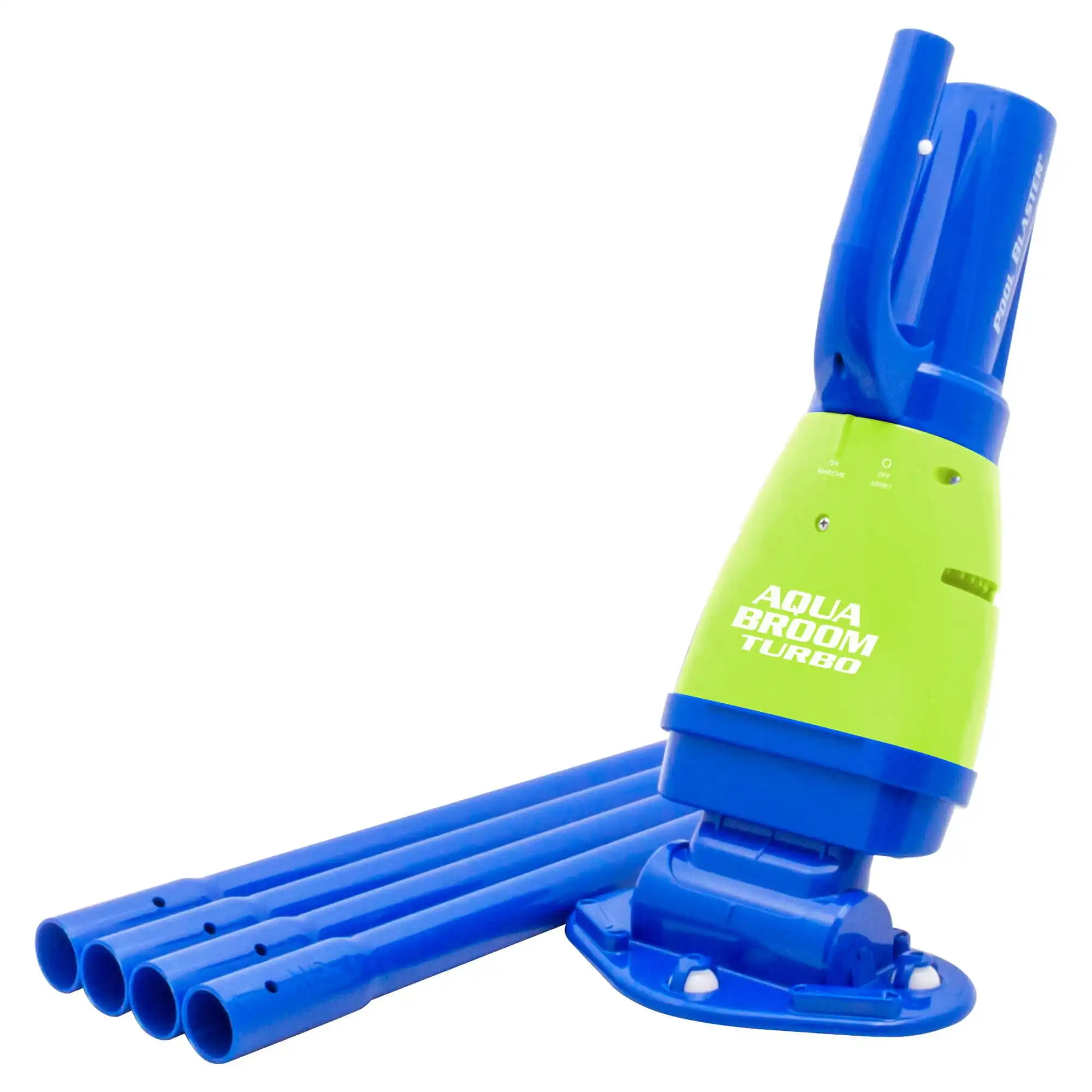 Pool Blaster Aqua Broom Turbo Rechargeable Pool and Hot Tub Vacuum for cordless cleaning
Pool Blaster Aqua Broom Turbo Rechargeable Pool and Hot Tub Vacuum for cordless cleaning