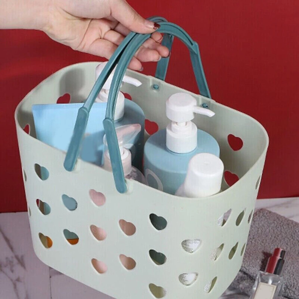 1pc Shower Caddys Basket Bathroom Storage With Handle Hollow Out Vegetable Basket Home Kitchen Bathroom Storage Tools
1pc Shower Caddys Basket Bathroom Storage With Handle Hollow Out Vegetable Basket Home Kitchen Bathroom Storage Tools
