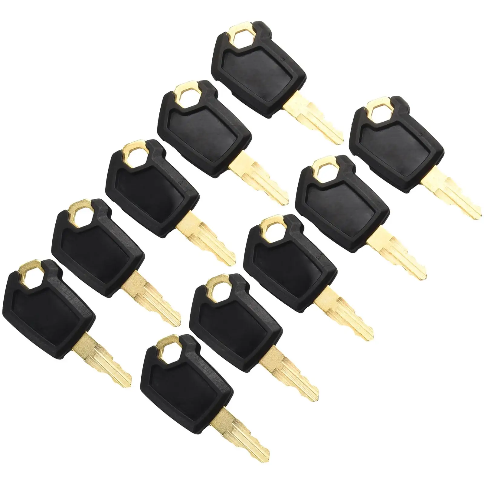 

Reliable Ignition Key 5P8500 for CAT Loaders 10 Pack Perfect Fit Complete Package with Multiple Spare/Replacement Keys