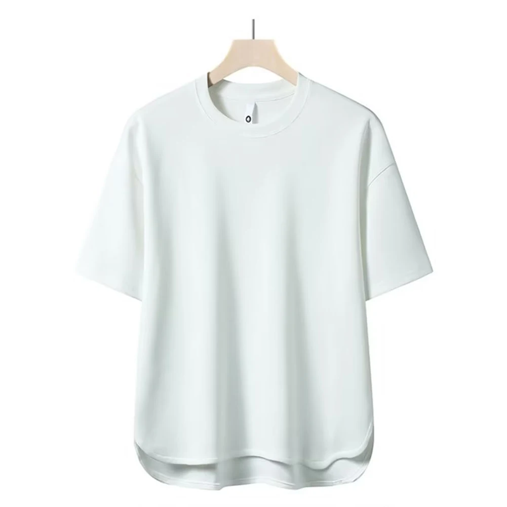 Men Causal T-Shirt Gym Round Collar Short Sleeve Soft Solid Chemical Fiber Blends Fashion Daily Comfortable Tops Tee
Men Causal T-Shirt Gym Round Collar Short Sleeve Soft Solid Chemical Fiber Blends Fashion Daily Comfortable Tops Tee