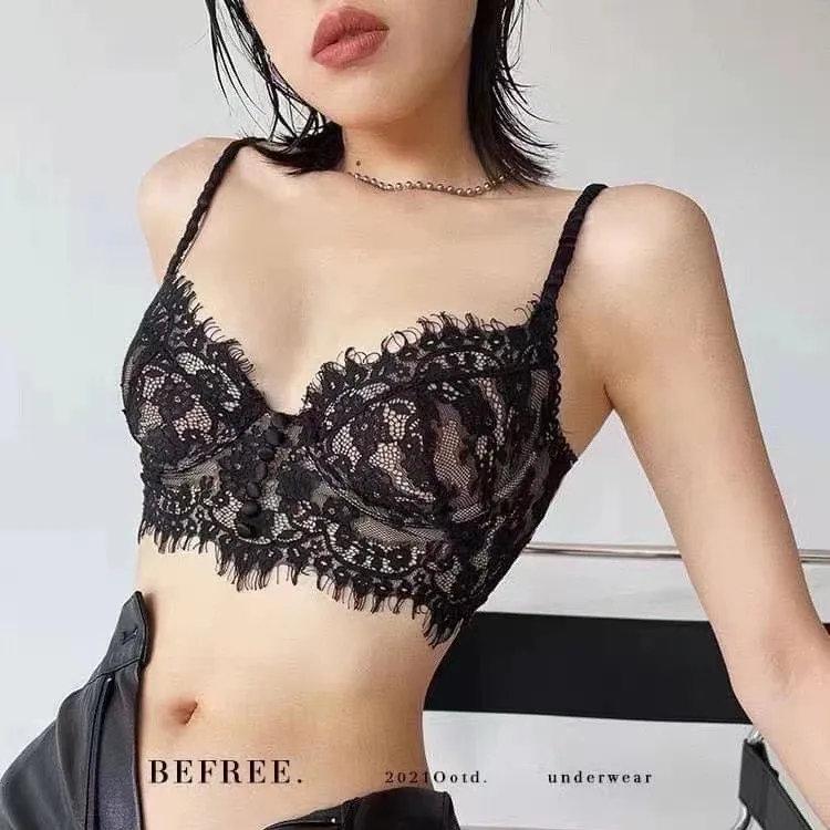 Women's Thin Bra Fashion Sexy Lace Lingerie Push Up Underwear Breathable Backless Mold Cup Bralette Gather Invisible Brassiere
Women's Thin Bra Fashion Sexy Lace Lingerie Push Up Underwear Breathable Backless Mold Cup Bralette Gather Invisible Brassiere