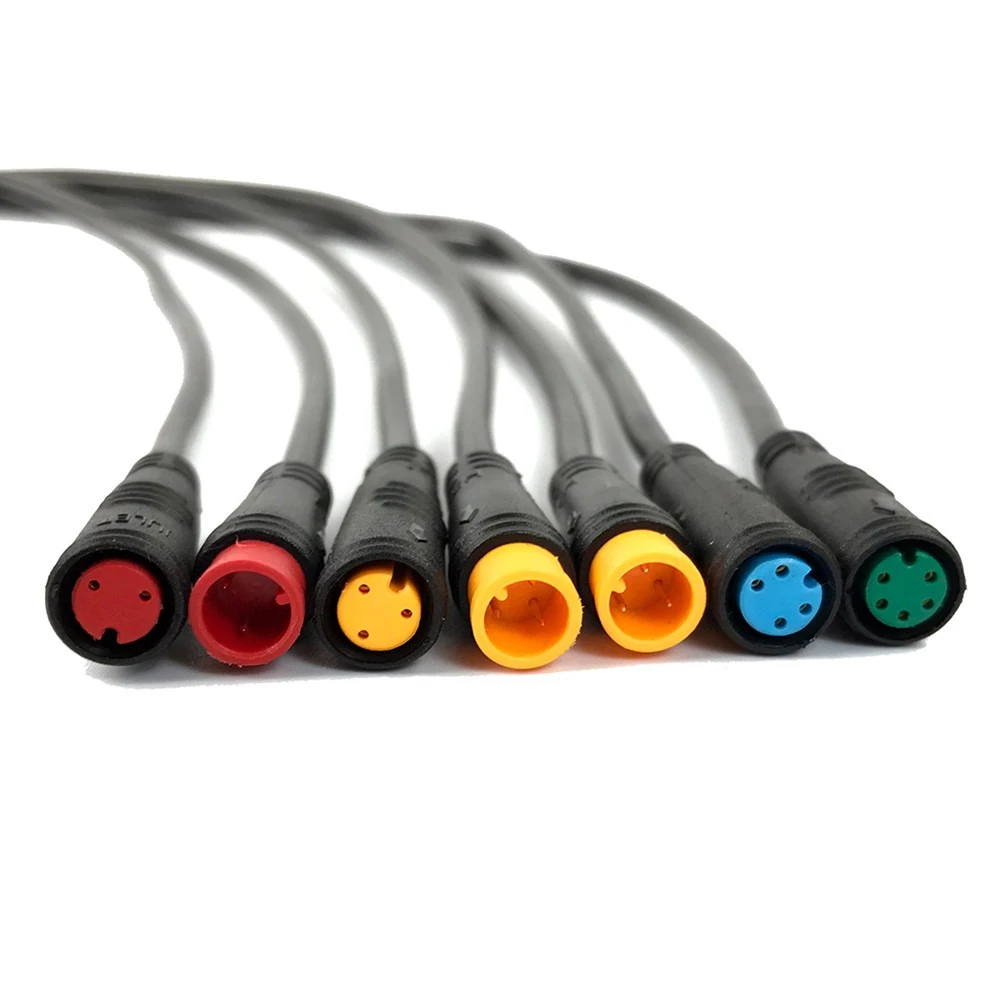 Extension Cord Ebike Display Connector 2/3/4/5/6 Pin Cable Waterproof Connector Signal Line Electric Bike Equipment Accessories
Extension Cord Ebike Display Connector 2/3/4/5/6 Pin Cable Waterproof Connector Signal Line Electric Bike Equipment Accessories