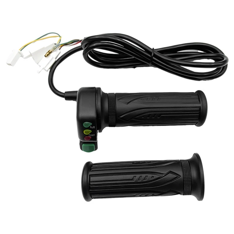 WUXING Electric Bicycle Throttle Ebike Twist Throttle 29DX With Battery Level Indicating Lights And Horn On/Off Switch
WUXING Electric Bicycle Throttle Ebike Twist Throttle 29DX With Battery Level Indicating Lights And Horn On/Off Switch