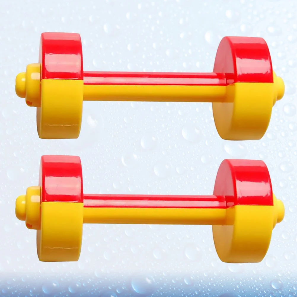 

Children Dumbbell Toy Plastic Dumbbell Toy Fitness Weight Lifting Dumbbell Gymnastic Equipment Props Early Toys For Kids