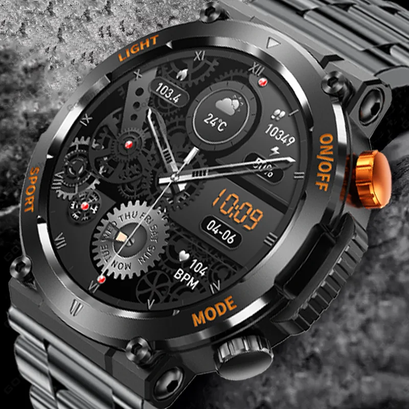 

2023 New Bluetooth Smartwatch Digital Clock Pedometer Sports Smartwatch Men's Activity Fitness Tracker IP67 Waterproof Watch