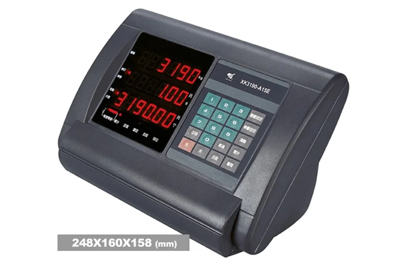 English version XK3190-A15E pricing counting instrument panel scales head electronic scales weighbridge display
English version XK3190-A15E pricing counting instrument panel scales head electronic scales weighbridge display