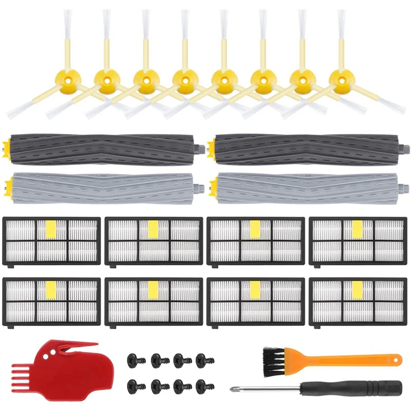Replacement Parts For Irobot Roomba 800 900 Series 960 980 890 805 880 Roomba Spare Parts Filters, Brushs Replacement
Replacement Parts For Irobot Roomba 800 900 Series 960 980 890 805 880 Roomba Spare Parts Filters, Brushs Replacement