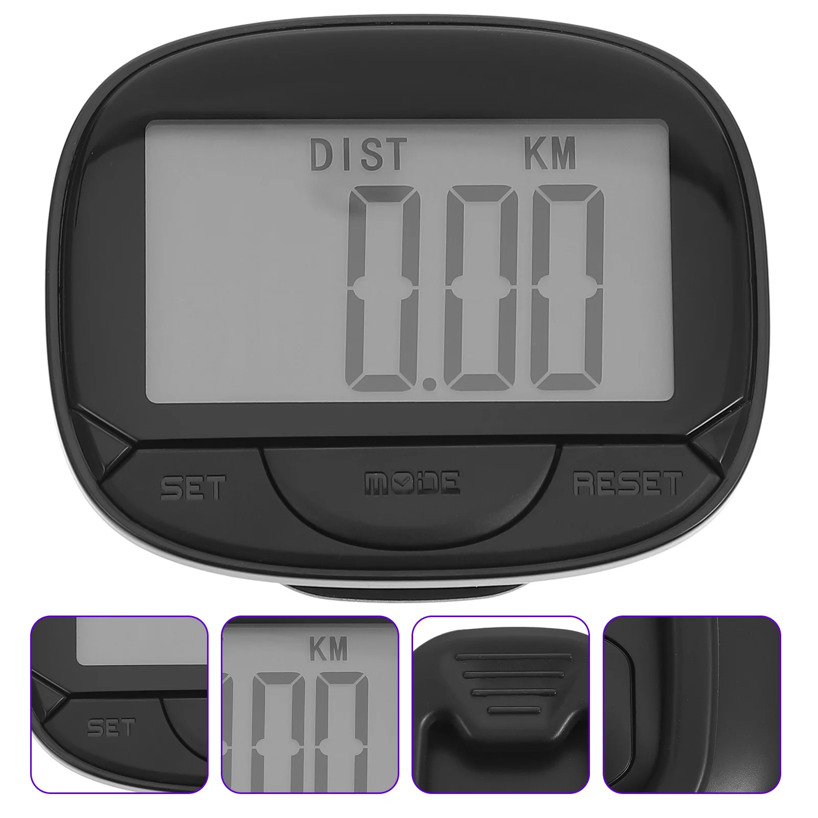 

Walking 3D Pedometer LCD Display Pedometer Steps Daily Pedometers for Sports Walking Running Hiking Exercise