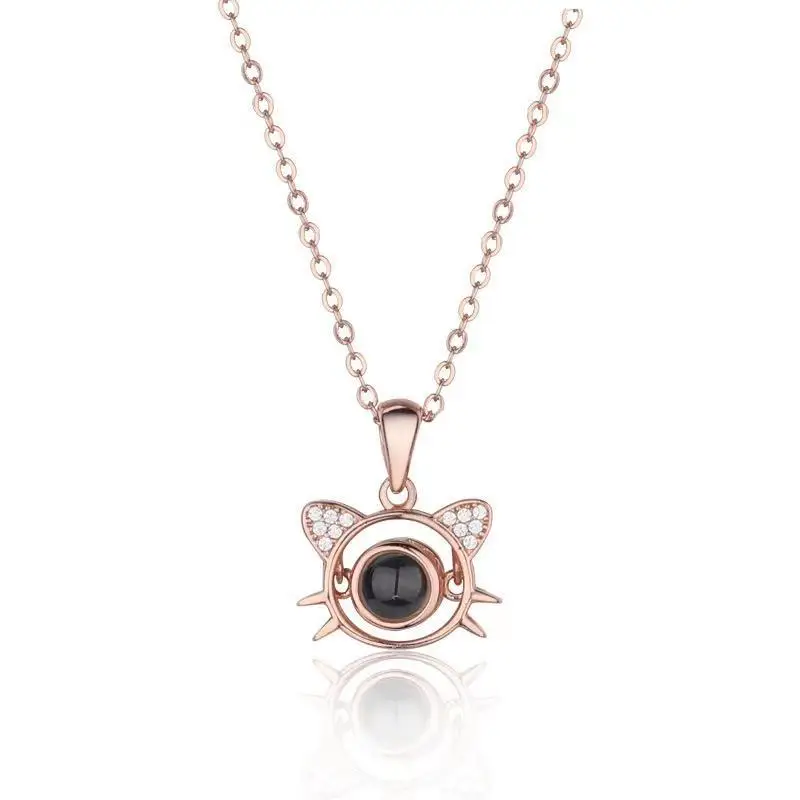Silver Necklace with Cat Shape Women's Neck Chain Korean Fashion Choker Necklaces for Womens
Silver Necklace with Cat Shape Women's Neck Chain Korean Fashion Choker Necklaces for Womens