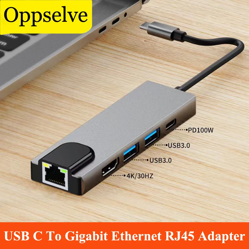8 In 1 USB C To RJ45 Adapter HDMI-compatible USB 3.0 Type-C Port HUB Gigabit Ethernet Lan 4K Dock Station For MacBook Pro Air
8 In 1 USB C To RJ45 Adapter HDMI-compatible USB 3.0 Type-C Port HUB Gigabit Ethernet Lan 4K Dock Station For MacBook Pro Air