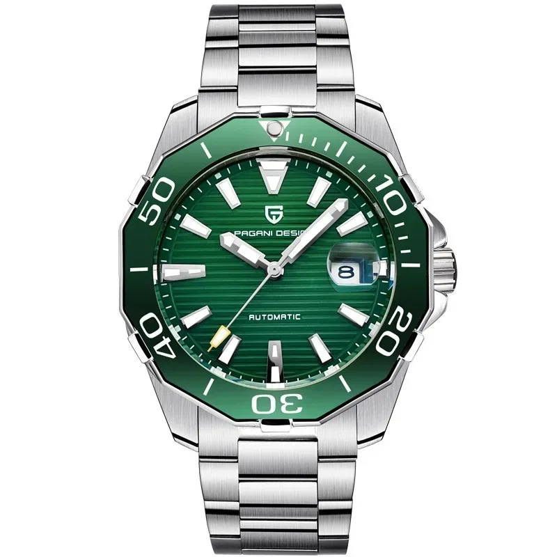 

PAGANI DESIGN Fashion Men WatchesPD-1617Stainless Steel Top Brand Luxury Sports Chronograph Quartz Watch Men Relogio Masculino