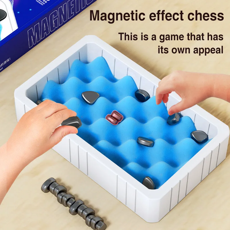 Magnetic Chess Board Game Party Supplies Fun Table Top Magnet Game Intellectual Development Portable Chess Board Set for Family
Magnetic Chess Board Game Party Supplies Fun Table Top Magnet Game Intellectual Development Portable Chess Board Set for Family