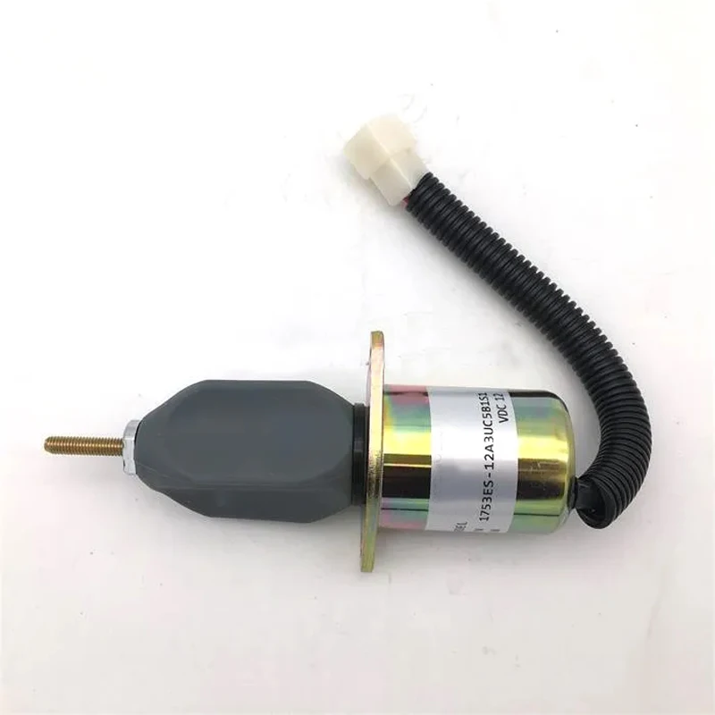 Excavator is equipped with 1753ES-12A3UC5B1S1 12V flameout switch for yan-mar hook machine accessories flameout solenoid valve.
Excavator is equipped with 1753ES-12A3UC5B1S1 12V flameout switch for yan-mar hook machine accessories flameout solenoid valve.